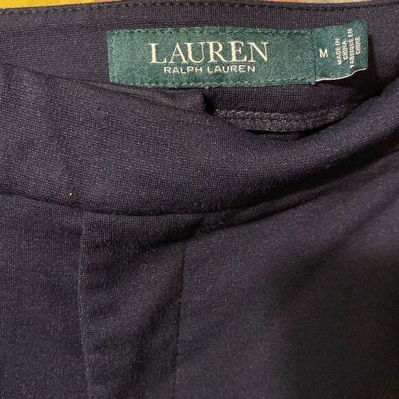 Lauren Ralph Lauren Size M Navy blue Pants - Picture 3 of 3